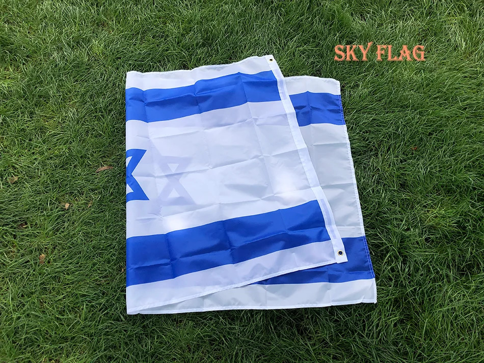 SKY FLAG Israel National Flag 90X150cm Hanging Polyester ISR IL Israeli National Flags Banner home Decoration 240713