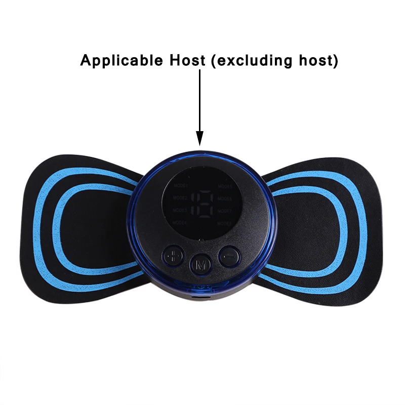 Tens massager electrode pad accessories for EMS neck massager gel patch Trainer replacement muscle stimulation sticker 240713