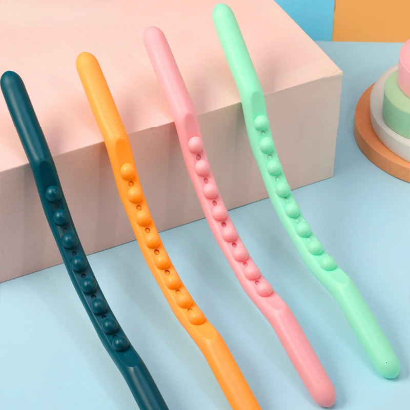 8 bead melon sand rolling stick used for whole body scraping massage stick back massage stick SPA treatment tool point treatment melon sand relaxation