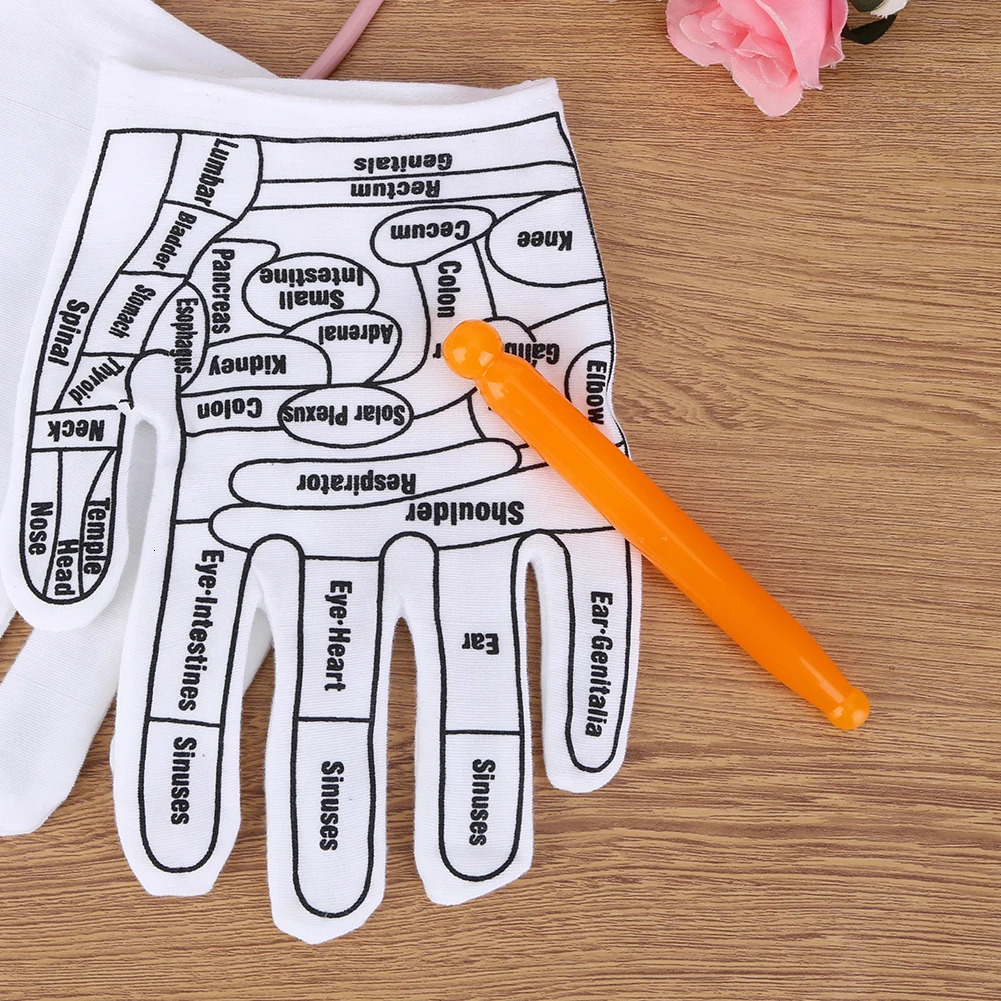 Foot massager overpressure socks and gloves physical massage fatigue relief foot reflexes foot socks health care 240713