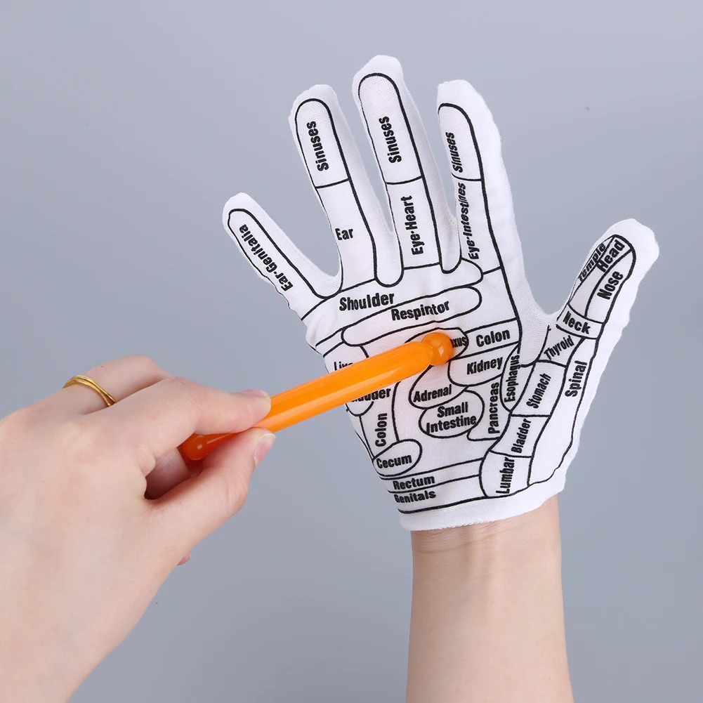 Foot massager overpressure socks and gloves physical massage fatigue relief foot reflexes foot socks health care 240713