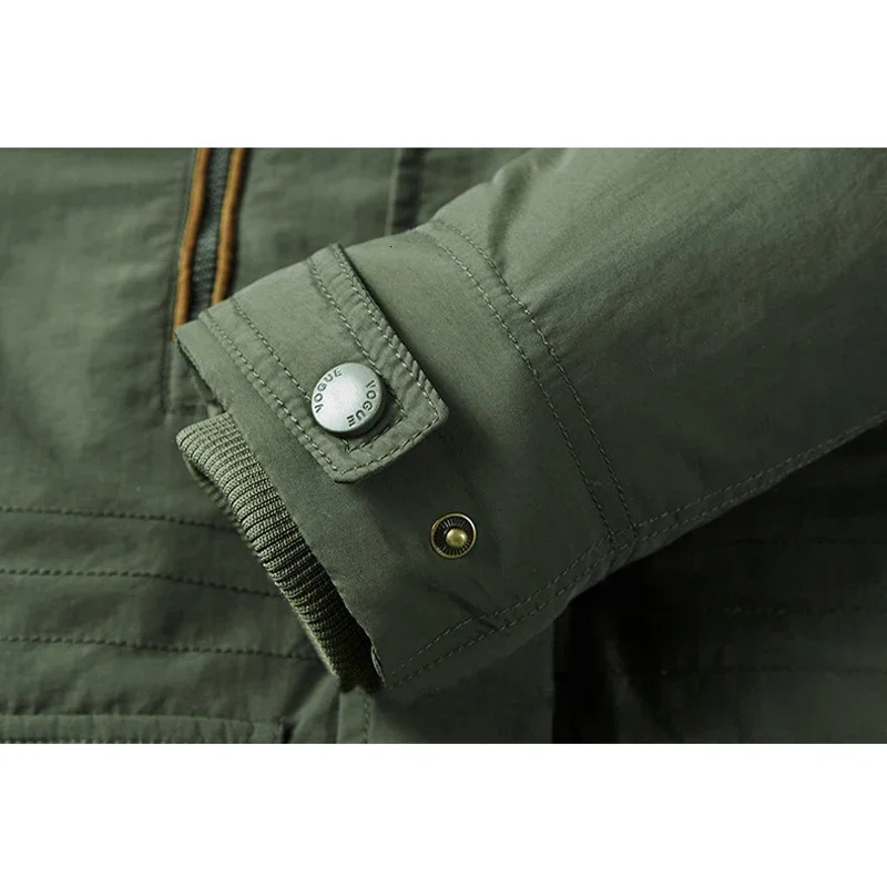 Men Thicken Fleece Jackets Male Hoodies Cottonpadded Streetwear Windbreaker Parkas Winter Jacket Coat Detachable Man Clothing 240711