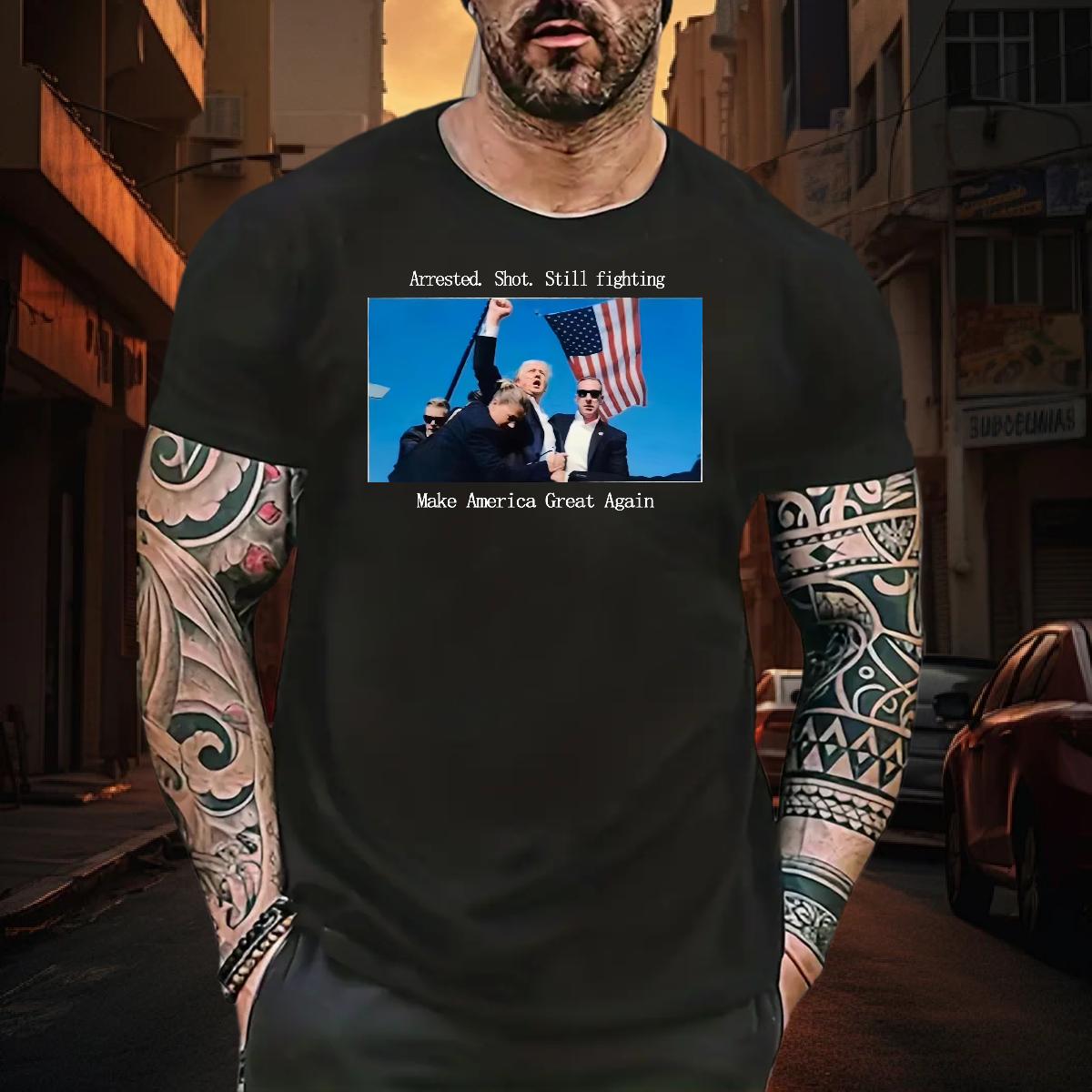 Soft Men Tops Tees Crew Neck Cotton 230g 100% Cotton Street Wear T Shirts Men Anime Fashion Tees Shirts