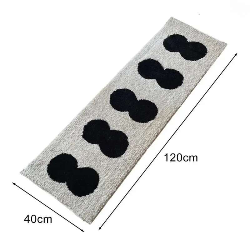 Carpets Polyester Fiber Floor Mat Plush Rug for Kids Bedroom Room Decor Non-slip Furry Carpet with Gourd Pattern Soft Fluffy Nursery