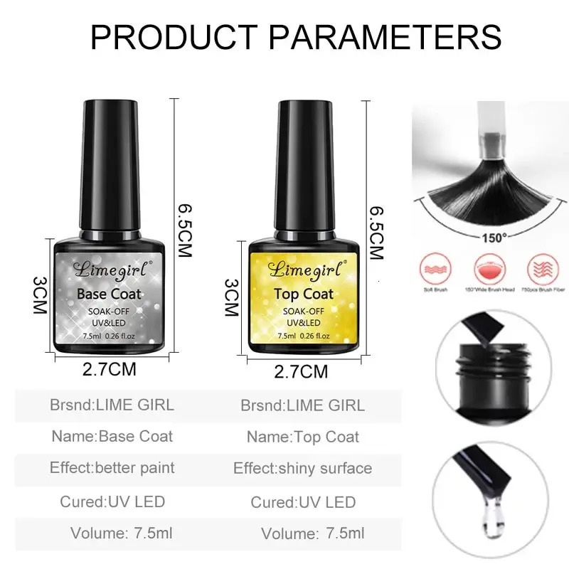 15ml Poly Nail Gel Kit Nail Set For Manicure With UV LED Lamp With Base Top Coat 100pcs Nail Tips Cured Gel Lacquer Nail Art 240710