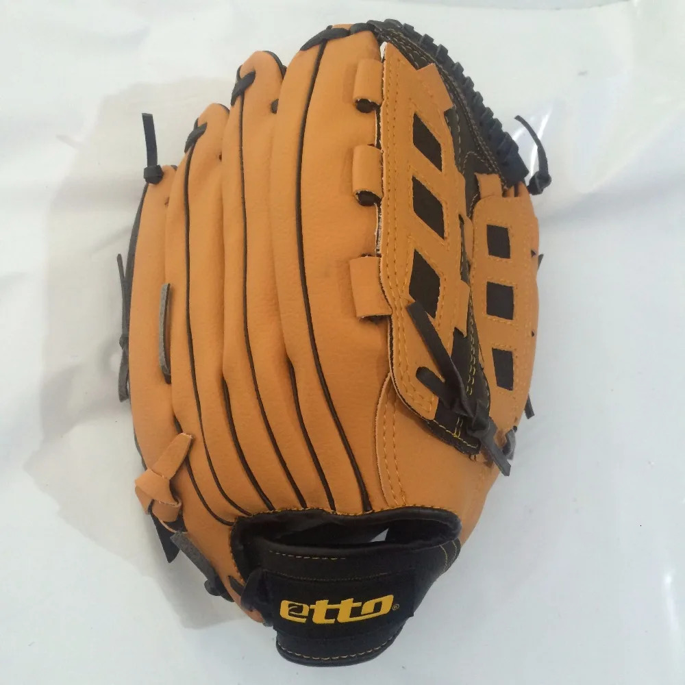 Etto 11.5 12.5 Inch Male Professional Left Hand Baseball Glove Beisbol Training Sport Glove For Match Softball Boy Child HOB002Z 240711
