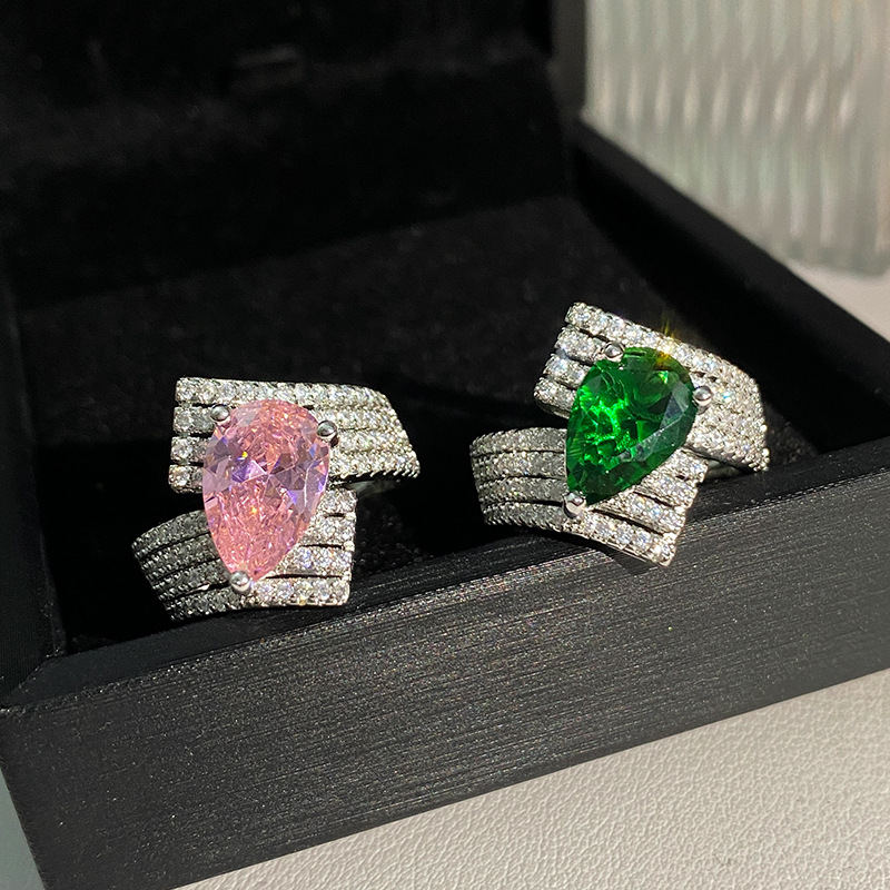 2024 Sparkg Sterg Sier Bridal Ring: Elegant Moissanite Jewelry