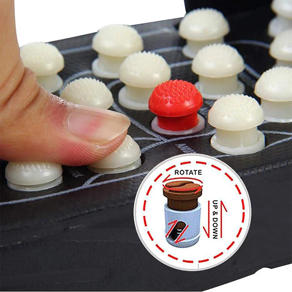 Acupressure massage slider foot massager used for foot care reflex sandals foot fascia arch nerve lesions to relieve pain 240713