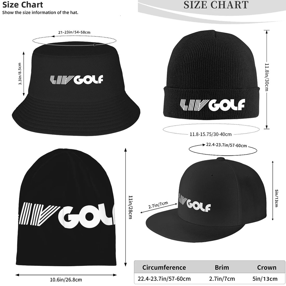 Golf Tournament Liv Baseball Caps Accessories Vintage Cap Unisex Outdoor Adjustable Fit 240709 dh5727163