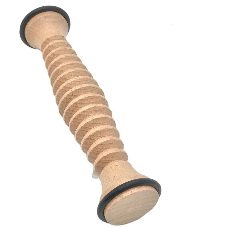 Wooden foot massage roller used for relieving deep tissue pressure in the foot fascia massage tool foot massage Rpller for relieving pressure 240713