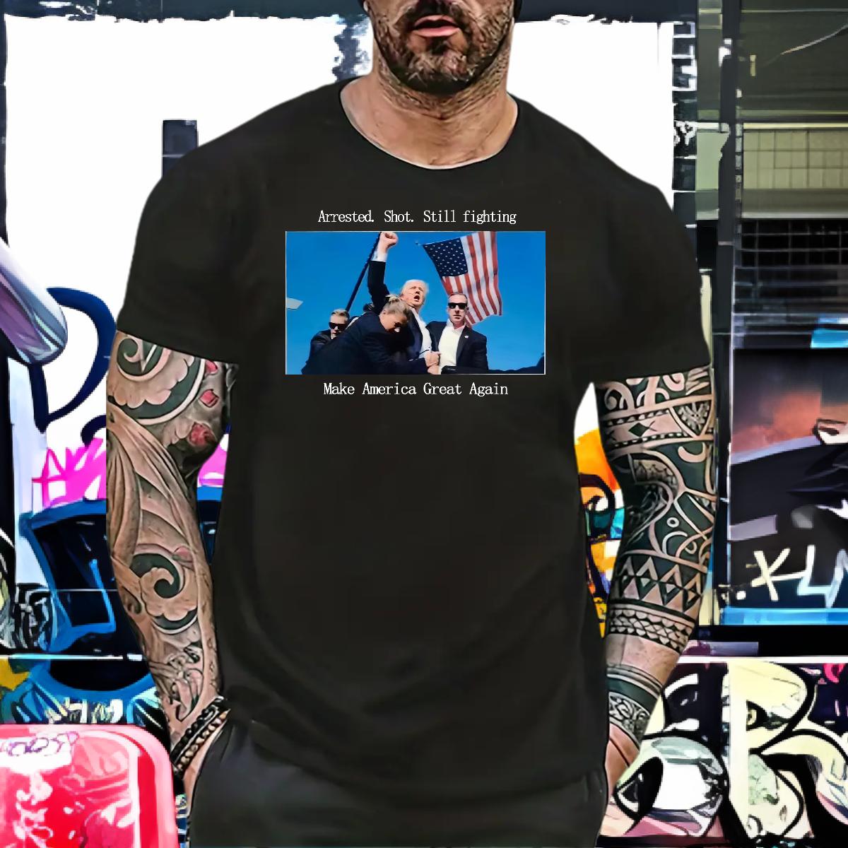 Loose Men Tops Tees Breathable Crew Neck 230g Cotton Anime Printing Street Mens T Shirts Graphic 2024 Designer Tops Shirt