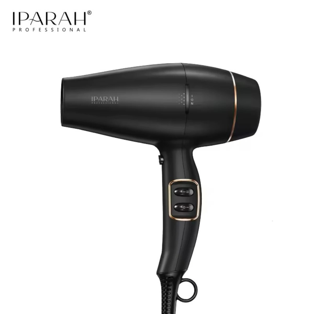 IPARAH Negative Ion Hair Care Hair Dryer Professional Low Noise Blow Dryer Leafless High Speed Powerful Hair Dryer Women P350 240708