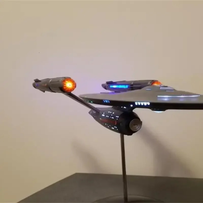 Metal Aircraft Replica Star Treks Enterprise 1 1000 Model Assemble Starship Handicraft Ornament Collectible Toy Gift 240708 - view 7
