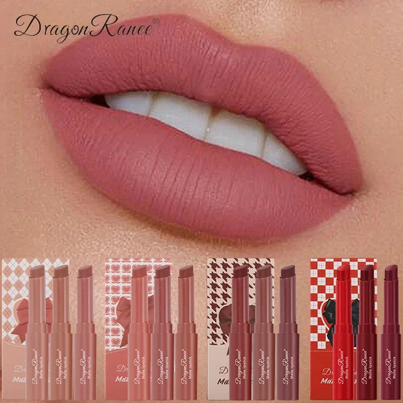 13pcs Nude Lipstick Crayon Long Lasting Matte Lipstick Pencil 24 Hours Waterproof Set Lip Moisturizer Colouring Lip Tint Stick 240713