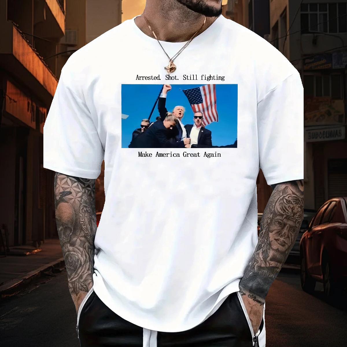 Soft Men Tops Tees Crew Neck Cotton 230g 100% Cotton Street Wear T Shirts Men Anime Fashion Tees Shirts