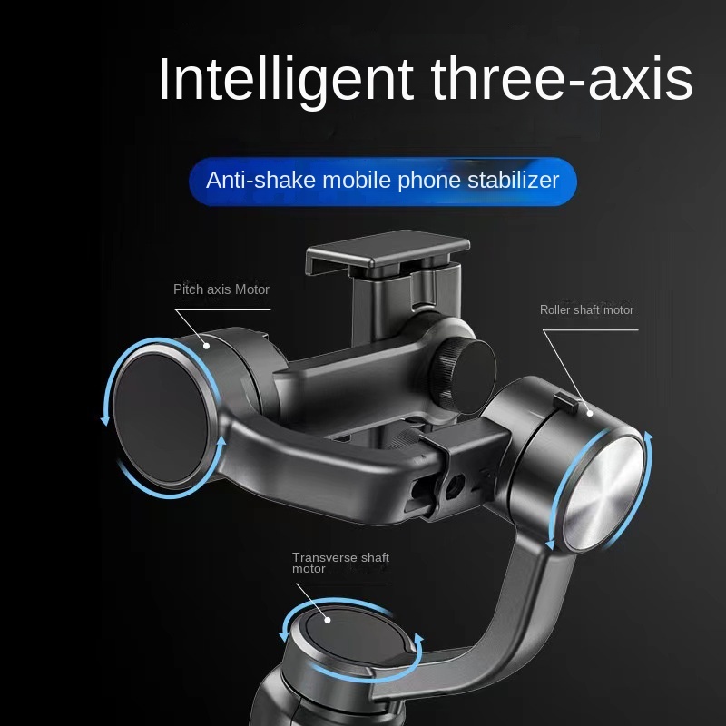mobile Three-axis phone gimbal anti-shake handheld stabilizer intelligent video live vlog shooting artifact