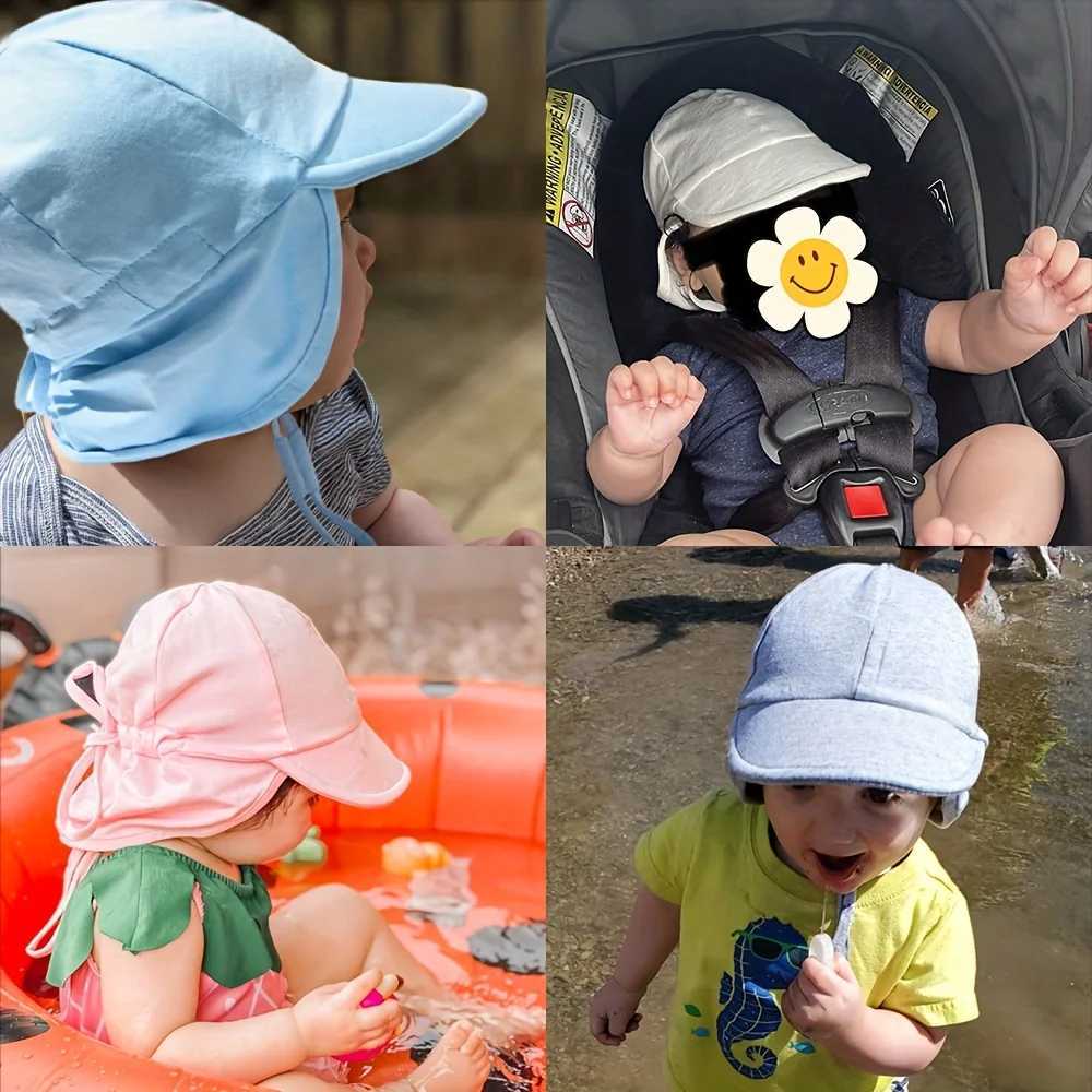 Baby sun hat ultra-thin sunscreen cotton toddler hat suitable for boys and girls for beach camping and travel baby sun hatW240713