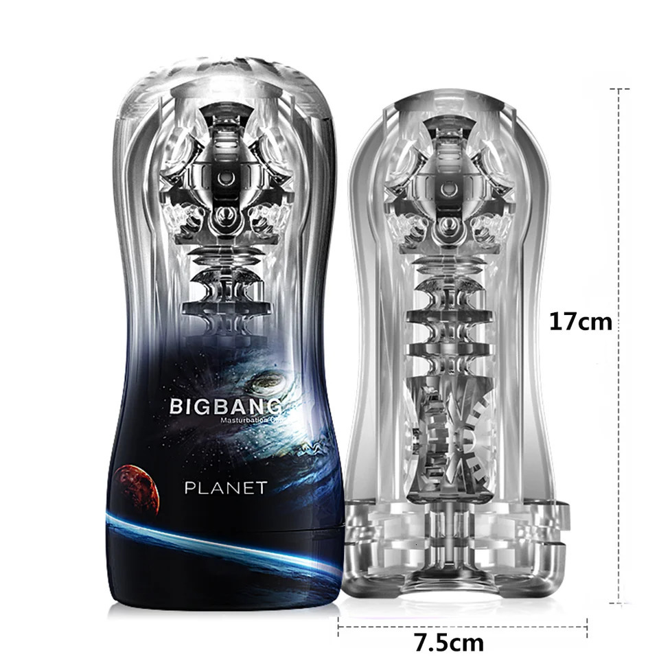 Transparent Masturbation Cup Glans Stimulator Ball Sex Toy for Man Male Masturbator Toys Men Massager Adult Trainer 240711