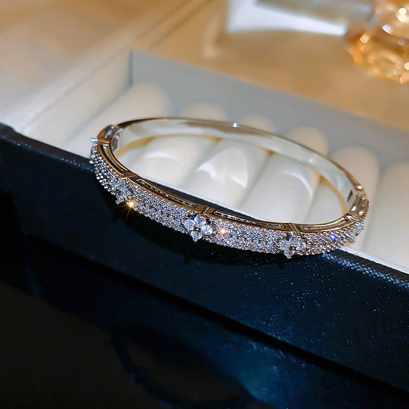 Classic Bracelet for Women copper Bangle Designer Cuff Jewelry Woman Party Gift