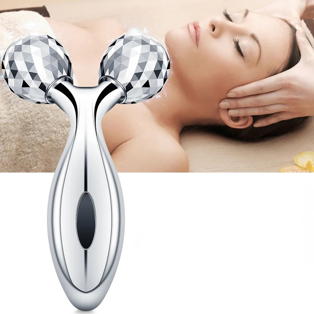 3D Roller Massager Massager Y-shaped 360 Rotation Thin Shaping Relaxation Enhancement Removal Massage 240713