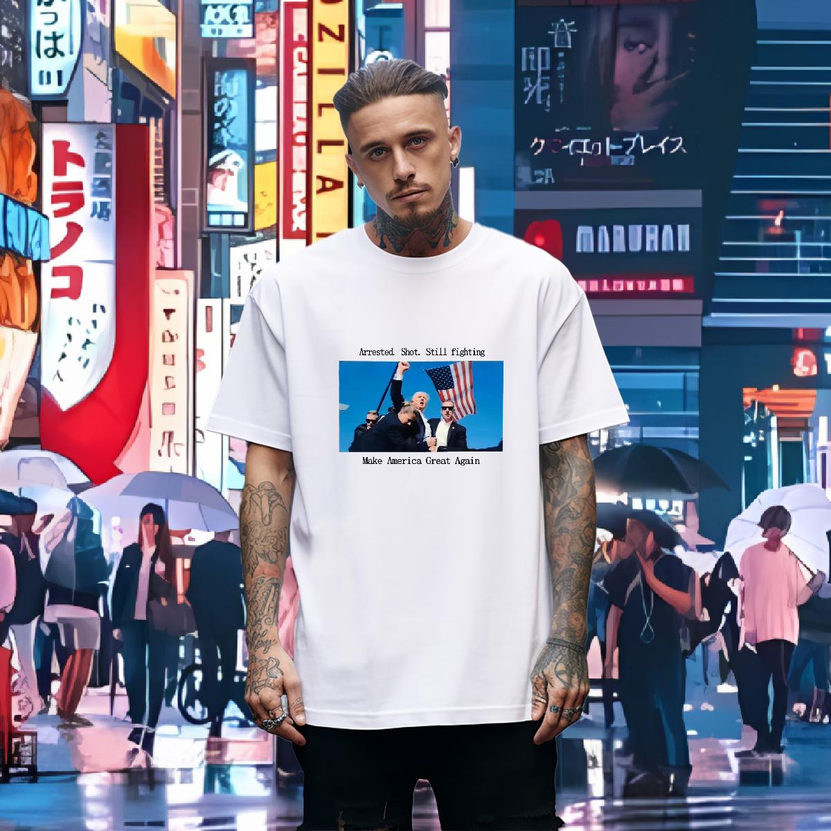 Cool Design Tshirt for Man Woman Crew Neck Cotton Breathable 230g 100% Cotton Outdoor Men T Shirts White Plus Size Factory Direct Tshirts