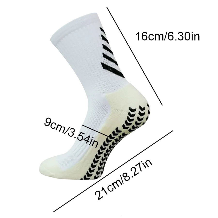 1 Set of High Quality Men Women Outdoor Protective Equipmen Football Leg Cover Anti Slip Soccer Tennis Basketball Sports Socks 240713