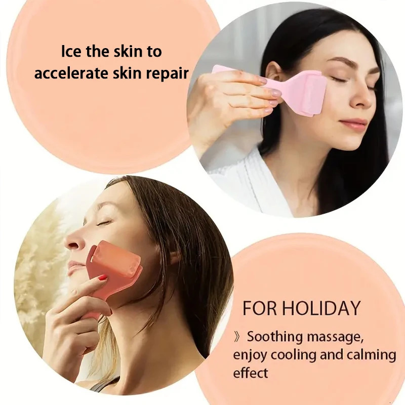 Ice roller for massage roller for reducing sagging and skin massage cooling roller female gift 240713