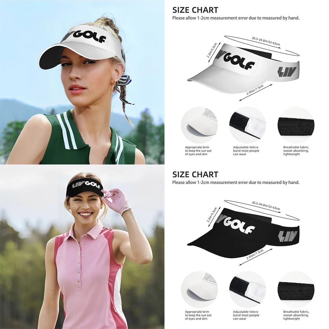 Golf Tournament Liv Baseball Caps Accessories Vintage Cap Unisex Outdoor Adjustable Fit 240709 dh5727163