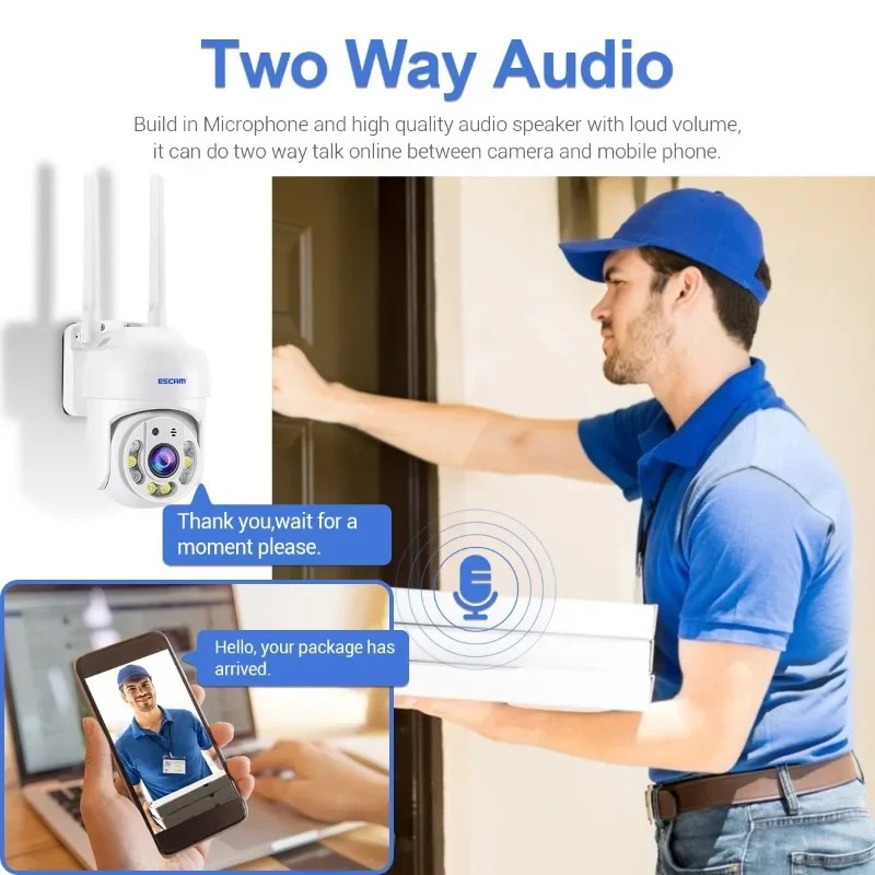 NEW 2024 8MP 4K WIFI IP Camera Outdoor Security Night Vision 1080P Wireless Video Surveillance Cameras Human Detect iCsee TY114