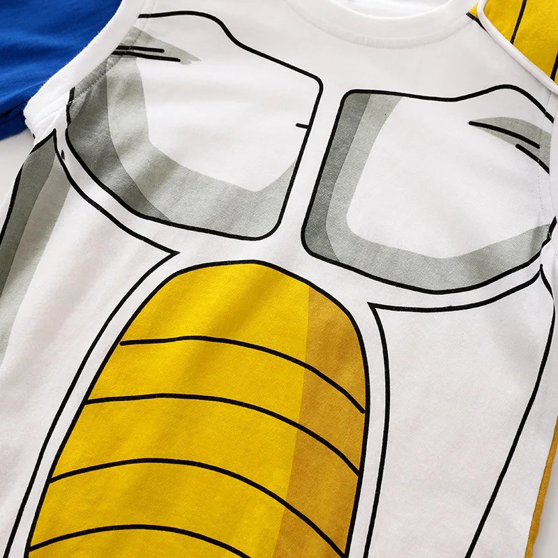 Dragon DBZ Anime Baby Boy Clothes Halloween Cosplay Costume Jumpsuit Infants Rompers Rampers Cotton born Born Bodysuit 240709