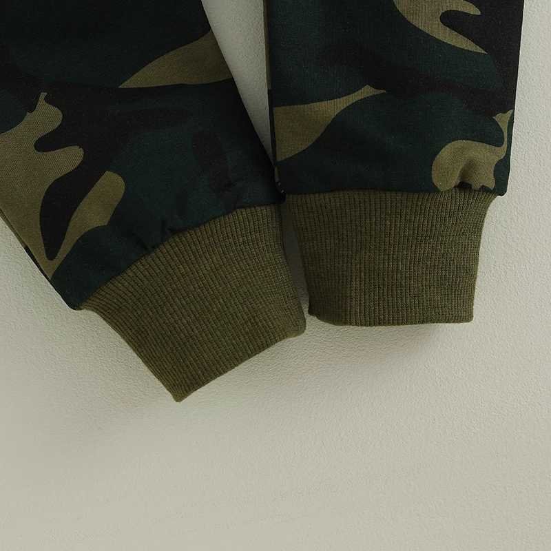 Clothing Sets Baby Boy Fall Tracksuit Outfits Long Sleeve Camouflage Letter Print Sweatshirt + Pants Set Toddler Boys Clothes Sets