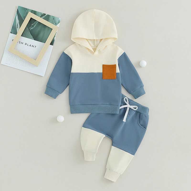 Clothing Sets Kids Baby Boys Clothes Costume Long sleeve Hooded Tracksuit Tops Pants Children Spring Outfits Baby Set Newborn Autumn Clothing
