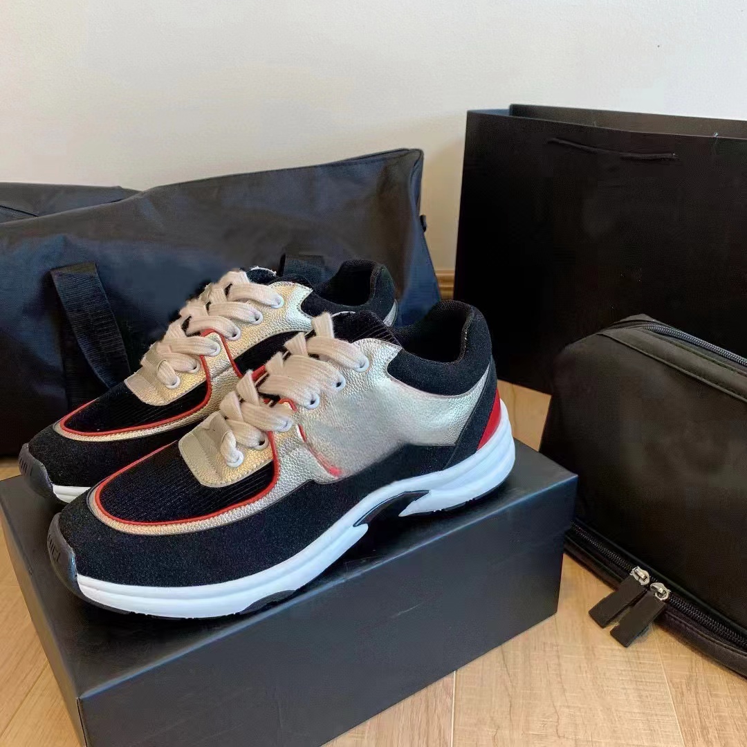 High Quality shoes Designer Luxury Womens Casual Outdoor running Shoes Reflective Sneakers Vintage Suede Leather and Men Trainers Fashion derma