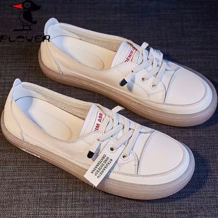 Designer In Black Soft Soled Casual White Shoes Spring Summer 2024, Slip Resistant Single Shoe For Women, Comfortable And Versatile