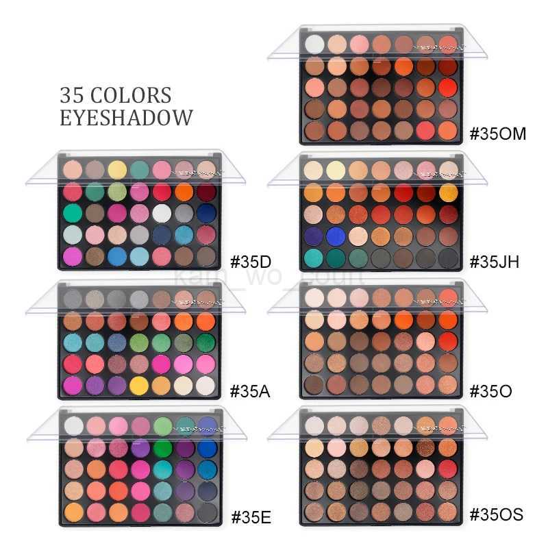 Eyeshadow Palette Colorful Eye Shadow Palette 35 Color Glitter Highlighter Shimmer Make up Pigment Matte Pallete Beauty CosmeticM240715