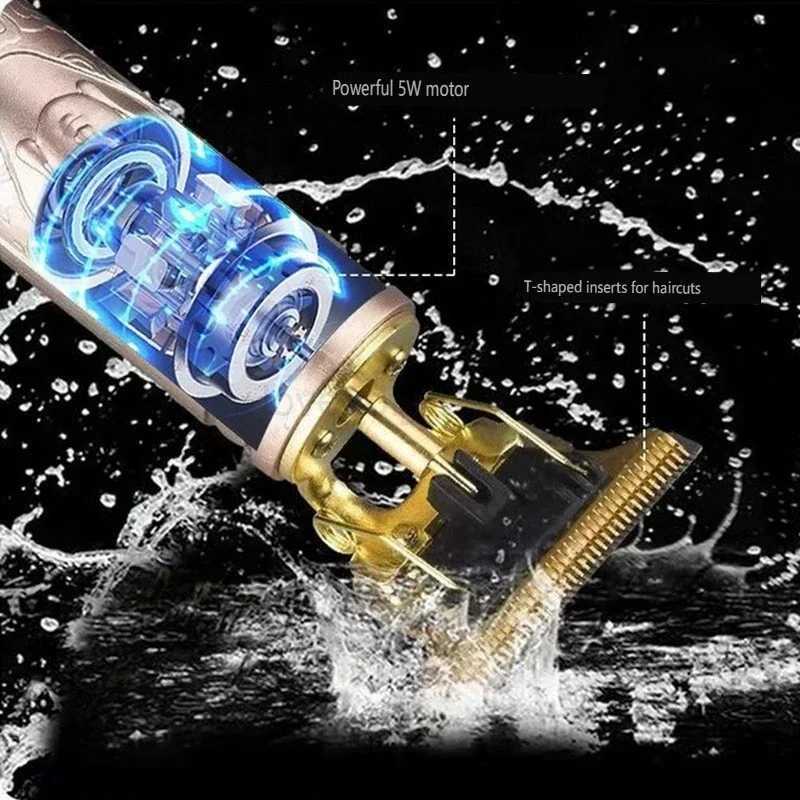 Barber trimmers Baldheaded Hair Clipper Electric hair trimmer Cordless Shaver Trimmer Men Barber Hair clipper machineM240715