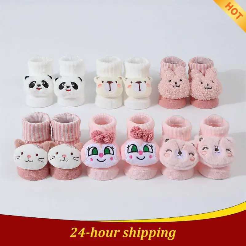 Spring baby socks high quality suitable for comfortable fit in spring super soft and cute cartoon design baby walker socks comfortable snotW240715