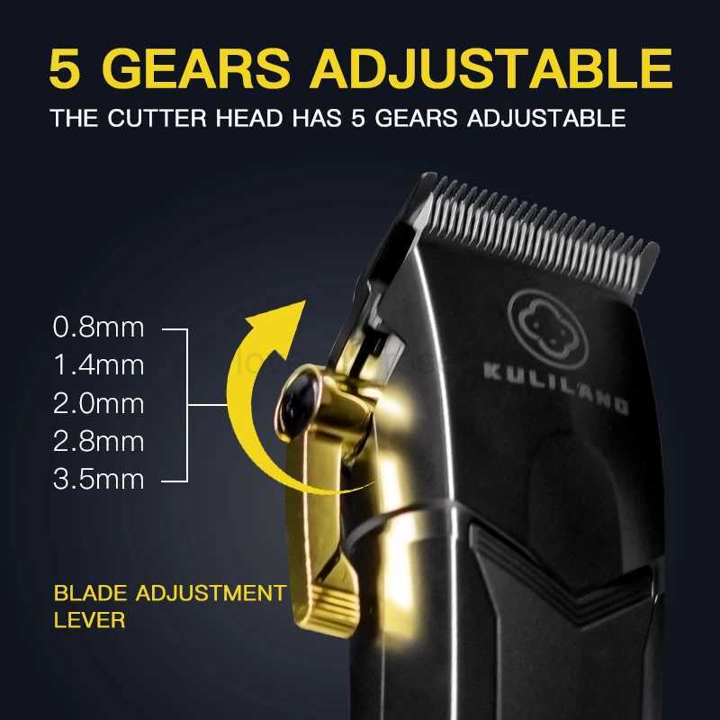 Professional Electric Hair Clipper For Man Madeshow R77F FADE R55 High Power 7200RPM Hair Trimmer Barber Hair Cut ToolM240715