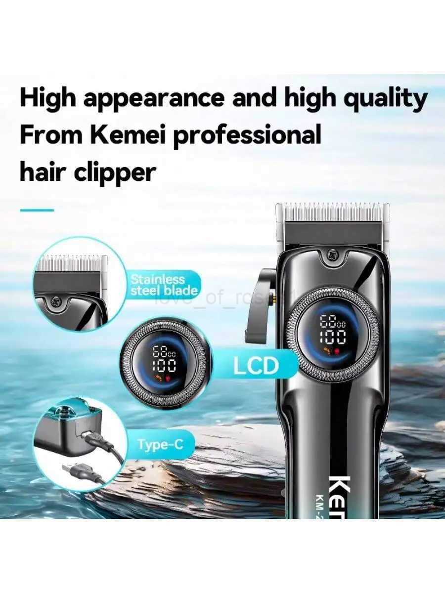 KEMEI Km-2279 Professional Hair Clipper 210mins Hair Clippers Men Professional Electric TrimmerM240715