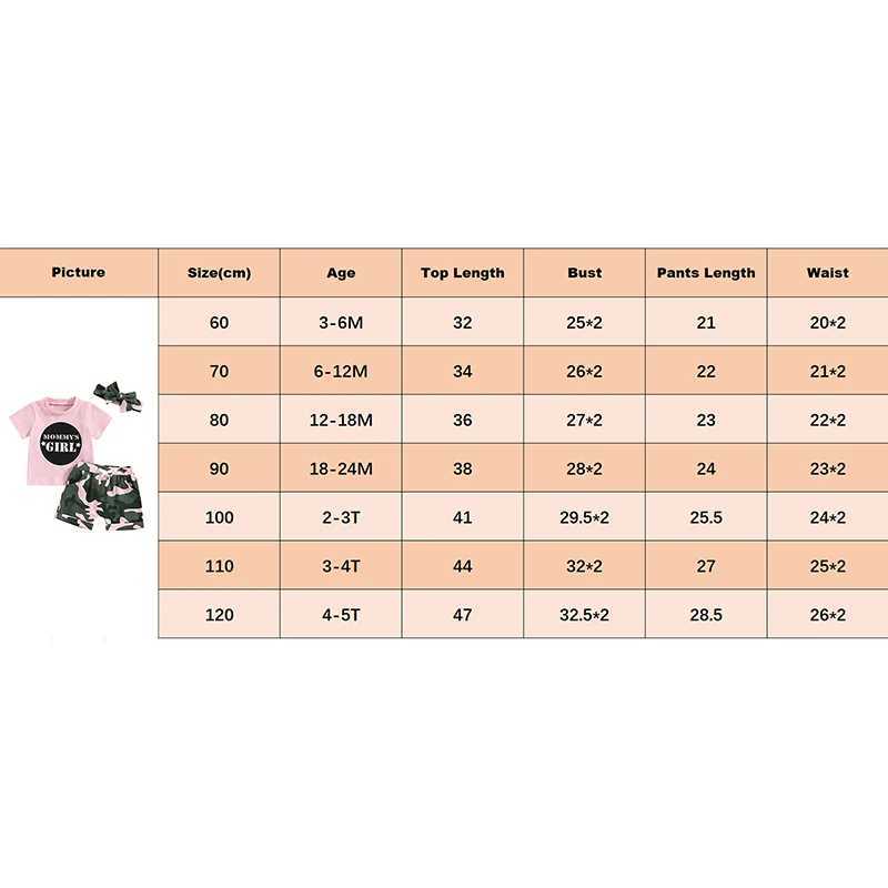 Clothing Sets 2023-12-26 Lioraitiin 3M-5Y Summer Baby Girl Outfit Letter Print Short Sleeve T-Shirts Top Elastic Waist Shorts 2Pcs Clothes Set