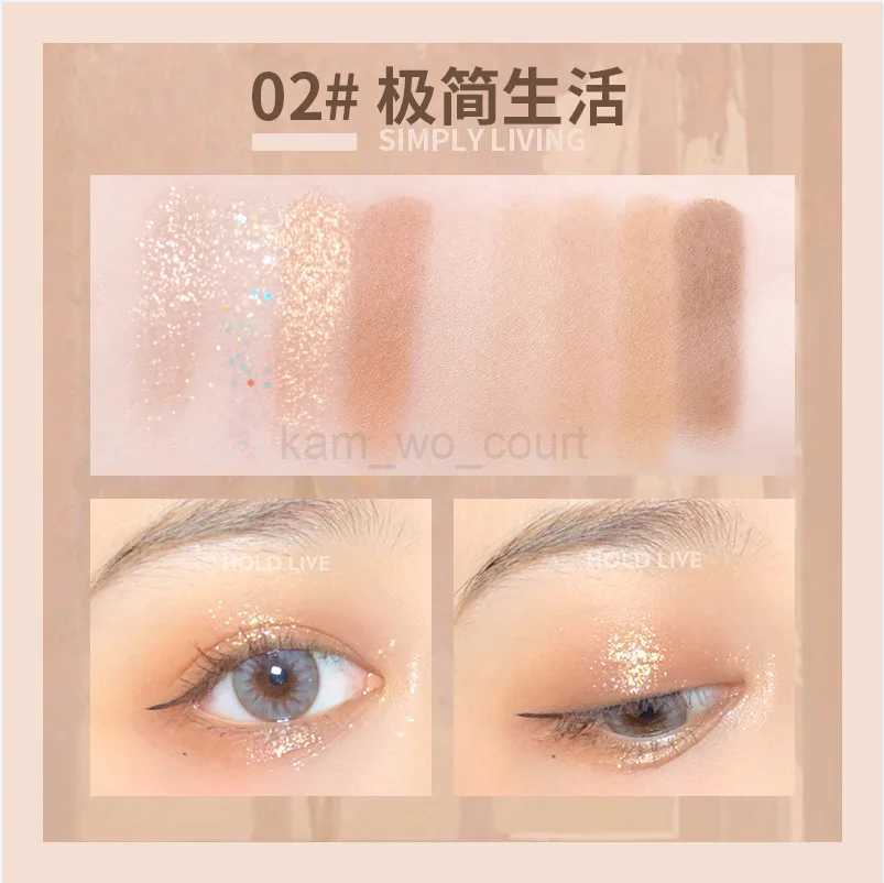 HOLD LIVE Eyeshadow Palette 12 Colors Shimmer Matte Eye Shadow Long-lasting Waterproof Eye Pigments Shiny Shadows CosmeticsM240715