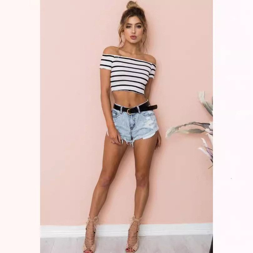 2024 Popular Retro Loose Versatile Short-sleeved Casual Slim Streetwear Print Tshirt Round Neck Slim-fit Plaid Street Activity Crop Tops2