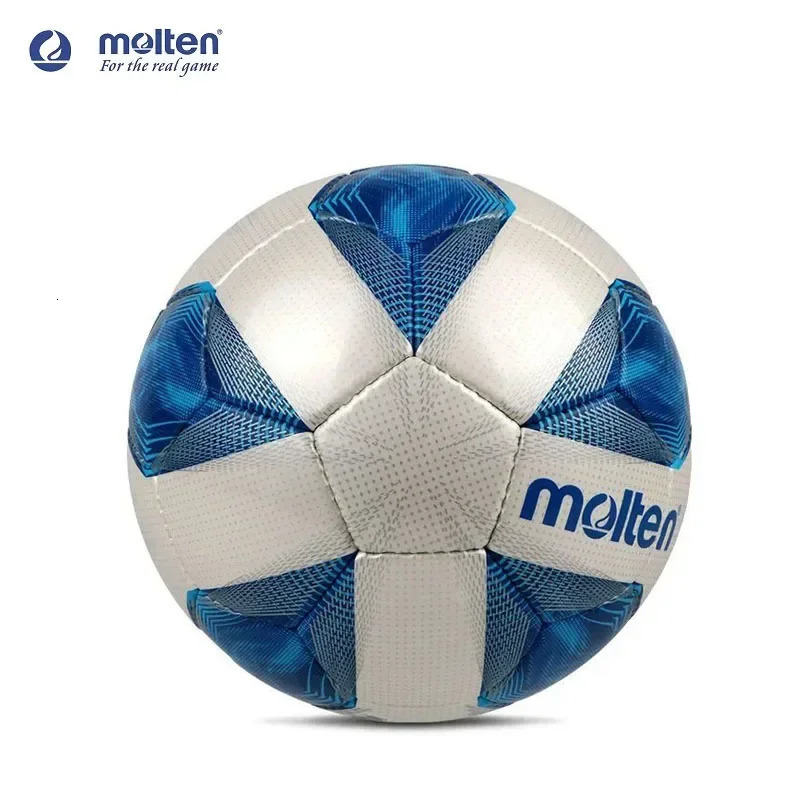 Molten F5A3200 Training Game Soccer Original PU Leather Wearresistant Standard Specification for Outdoor Balls 240712