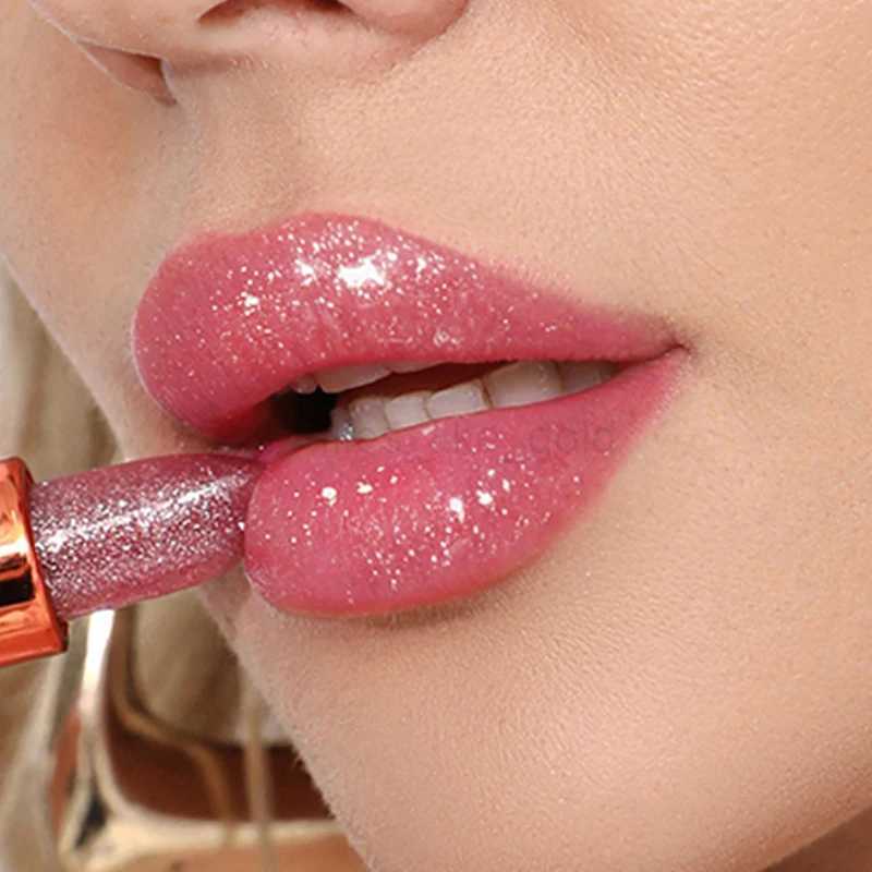 Sparkling lipstick moisturizing and plump lips shining lip gloss and lip stick long-lasting and dazzling lip makeup zxx240715