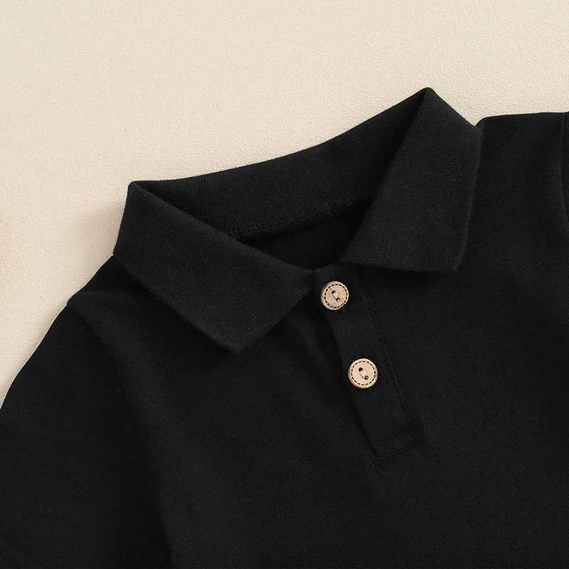 Clothing Sets 1-5Y Boys Clothing Sets Summer Short Sleeve Shirt Tops Solid Color Shorts Kids Clothes Casual Clothing Sets for Children