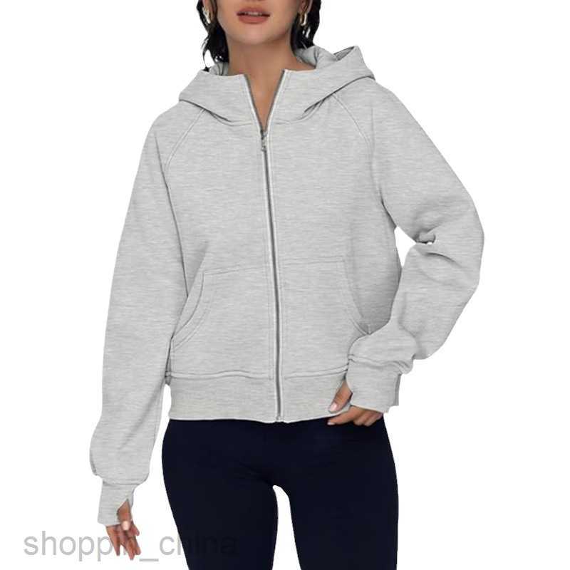 Women Hoodies Sweatshirts New Women's Autumn/Winter Coat Hooded Cardigan Zipper Sweater Woman jogging suit