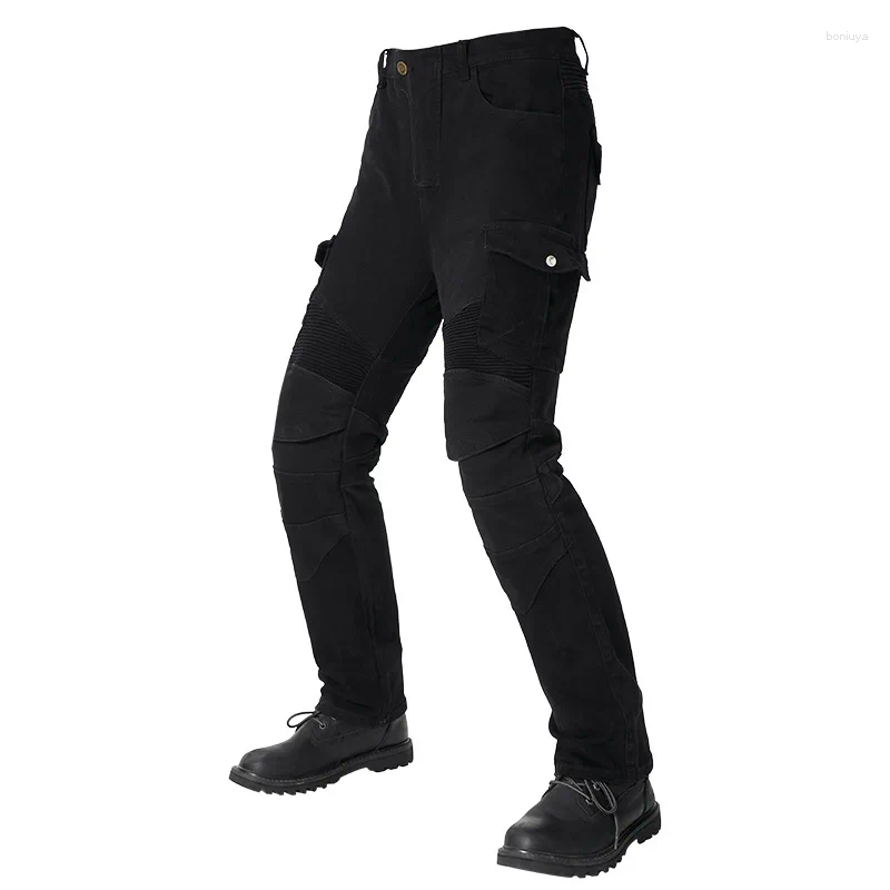 Motorcycle Apparel Jeans Outdoor Four Seasons Cycling Road Racing Motocross Workwear Moto Pants Protective Gear Detachable Trousers free shipping