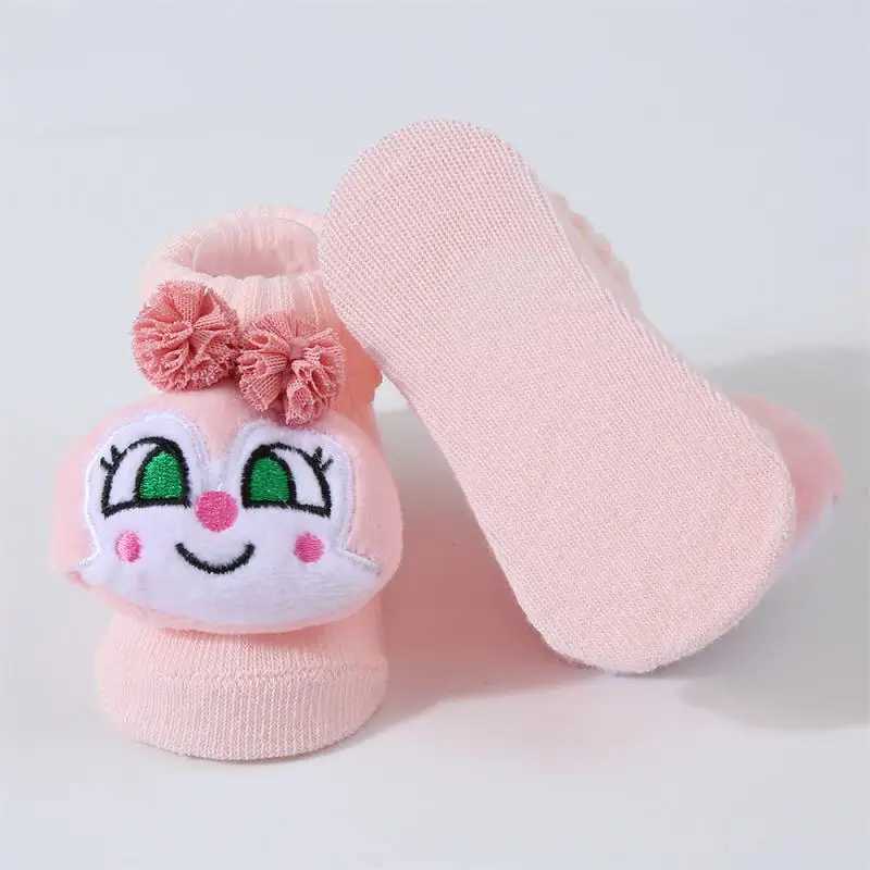 Spring baby socks high quality suitable for comfortable fit in spring super soft and cute cartoon design baby walker socks comfortable snotW240715