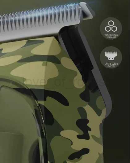 Kemei Km-1926 Transparent Body Digital Display USB Charging Professional Electric Hair Clipper Hair Cutting Machine for MenM240715