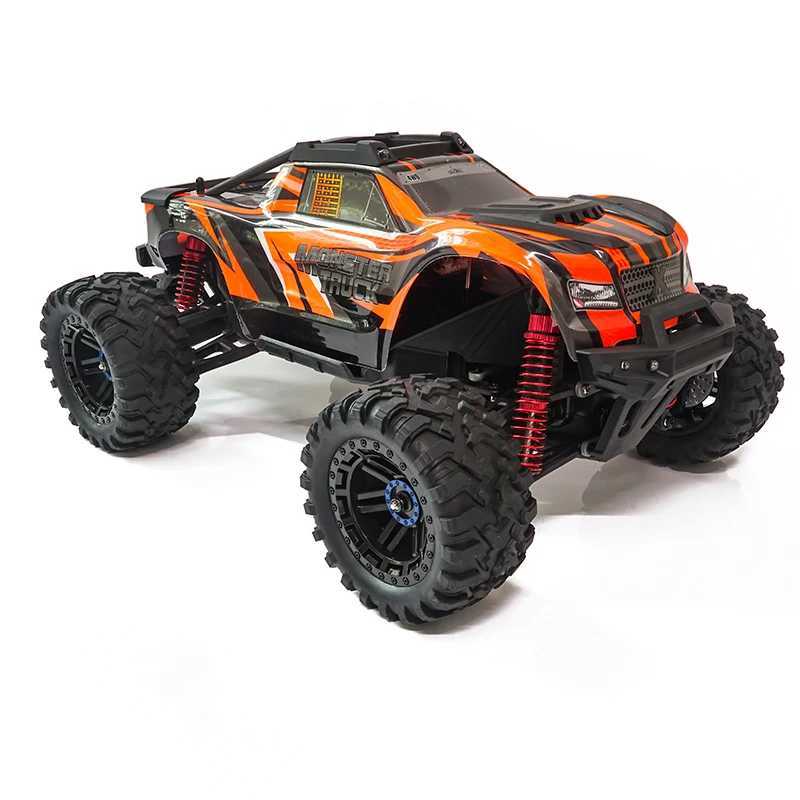RC Car 1/10 4WD 2.4G Remote Control Car 550 Carbon Brush Strong Motor Drift Off-Road Desert Racing Car Remote Truck ToysM0715